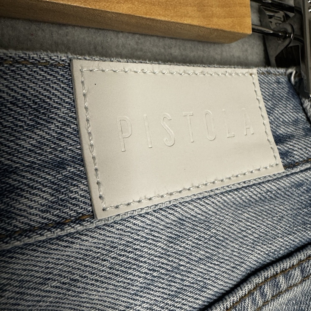Pistola Keaton High Rise‎ Slim Straight Jeans Size 26 Button Fly DenimWomen's - Picture 8 of 11